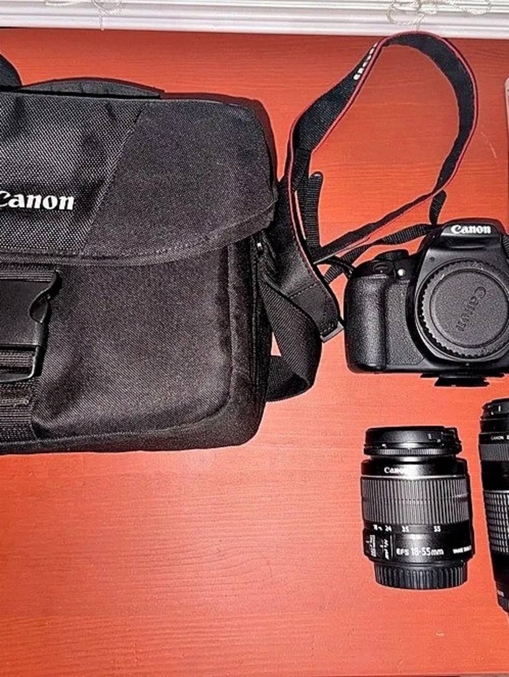 Canon EOS Rebel T6 DSLR Camera Kit with Bag and Two Lenses. - Picture 1 of 3